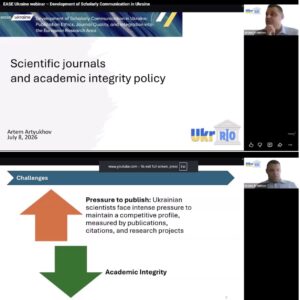 Strengthening Scholarly Communication and Editorial Standards in Ukraine through European Integration